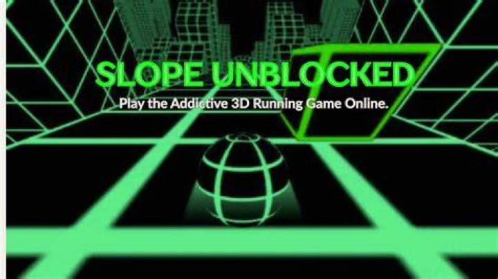 Play the Unblocked Slope Game: Endless Running Adventure